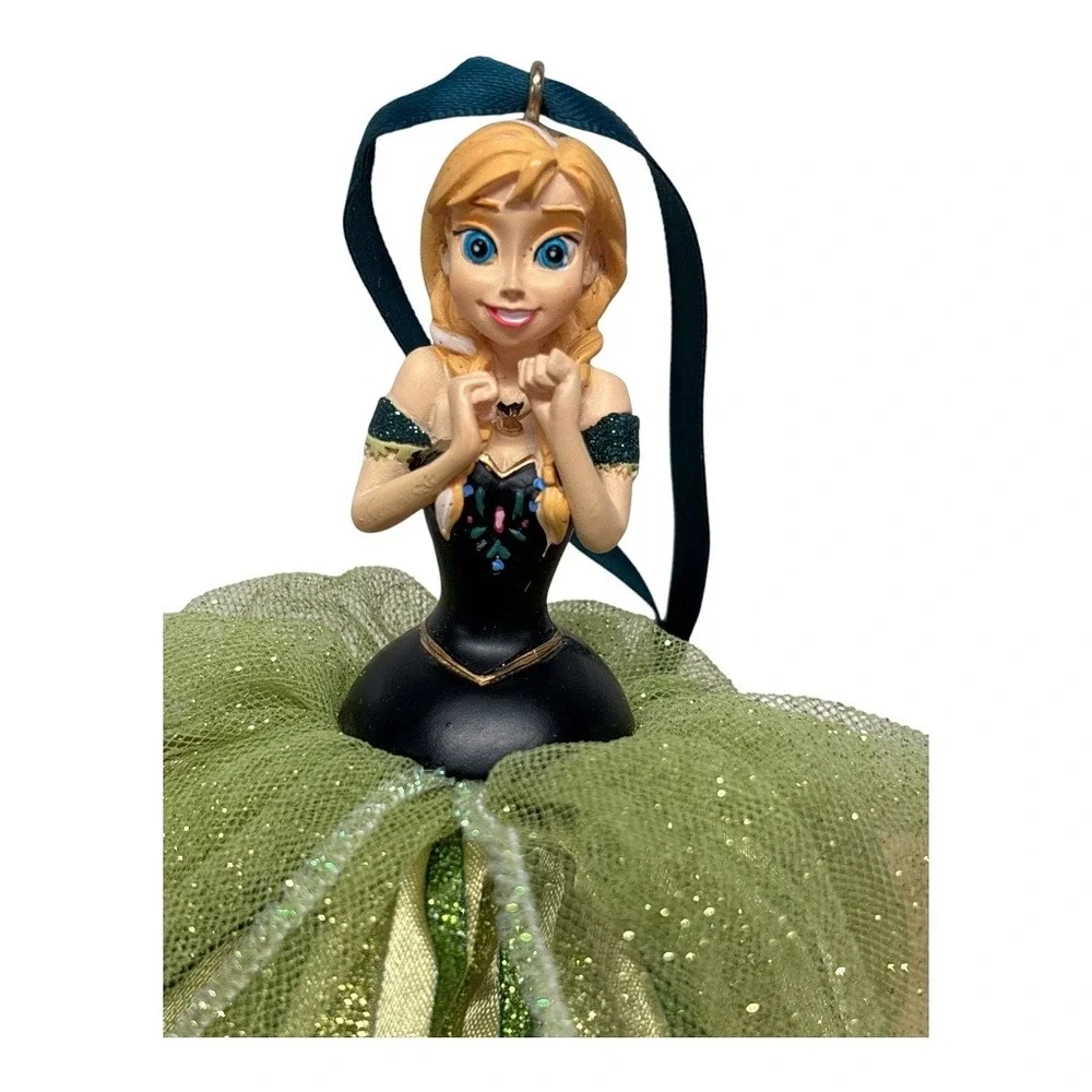 Frozen Ceramic Disney Parks Holiday Ornament Princess Anna from Frozen Sparkling